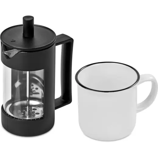Serendipio York Coffee Set Solid White